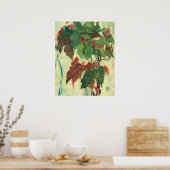 Begonia Maculata Zuhause Garden Pflanze Blumenmale Poster (Küche)