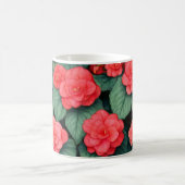 Begonia rosa Blume Kaffeetasse (Mittel)