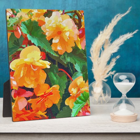 BEGONIAS FOTOPLATTE (Seite)