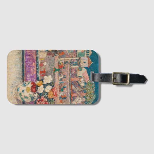 Begonias | Henry Golden Dearth Gepäckanhänger (Vorderseite (Horizontal))