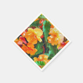BEGONIAS SERVIETTE (Ecke)