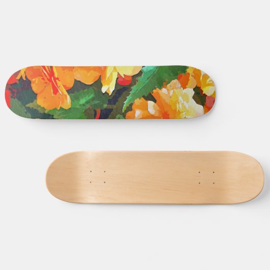 BEGONIAS SKATEBOARD (Horizontal)
