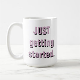 "begonnen gerade erhalten." '57 Chevy KAFFEE-TASSE Tasse