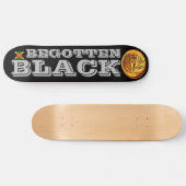 BEGOTTEN BLACK Skateboard (Horizontal)