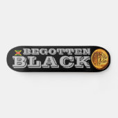 BEGOTTEN BLACK Skateboard (Horizontal)