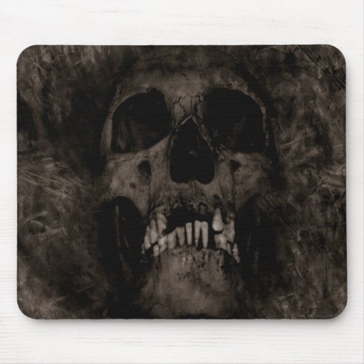 Begrabenes Sckull Mousepad (Vorne)