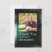 Begräbnis- Auftrag der Service Programmkarte Einladung (Vorderseite)