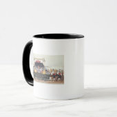 Begräbnis- Auto des Herzogs von Wellington, 1853 Tasse (Vorderseite Links)