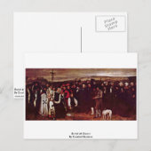 Begräbnis bei Ornan durch Courbet Gustave Postkarte (Vorne/Hinten)