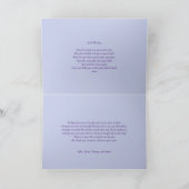 Begräbnis danken Ihnen kardiert | Hydrangea-u. Karte (Innenseite)