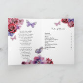 Begräbnis/Feier des Lebens/des Programm (Innenseite)