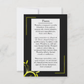 Begräbnis- Gebets-Karte Einladung (Rückseite)