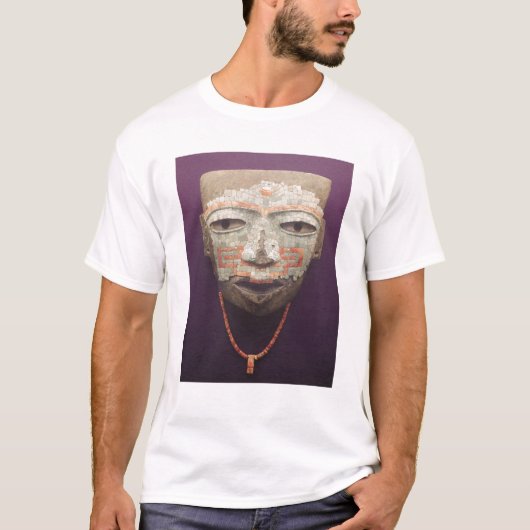 Begräbnis- Maske von Teotihuacan T-Shirt (Vorderseite)