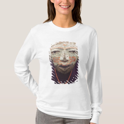 Begräbnis- Maske von Teotihuacan T-Shirt (Vorderseite)