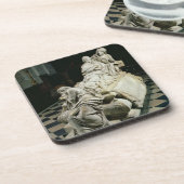 Begräbnis- Monument zu Armand-Jean du Plessis, Getränkeuntersetzer (Linke Seite)