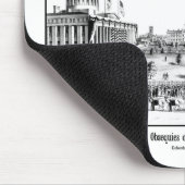 Begräbnis- Obsequies von Präsidenten Lincoln Mousepad (Ecke)