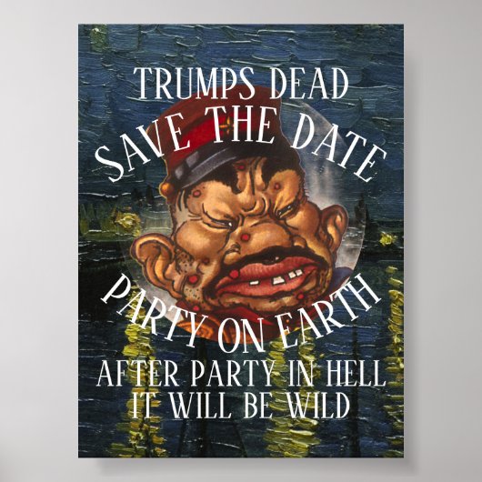 BEGRÄBNIS POSTER (Vorne)
