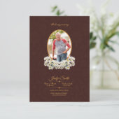 Begräbnis- Programm-Erinnerungsschablone Einladung (Stehend Vorderseite)