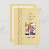 Begräbnis- Programm-Erinnerungsschablone Einladung (Vorne/Hinten)