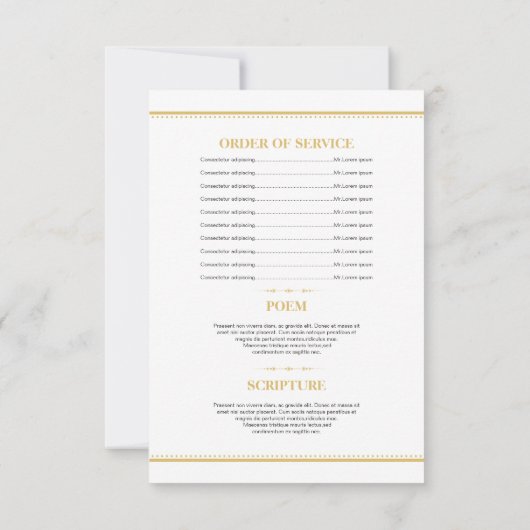 Begräbnis- Programm-Karten-Erinnerungsschablone Einladung (Rückseite)