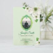 Begräbnis- Programm-Schablone Einladung (Stehend Vorderseite)