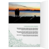 Begräbnis- Programmschablone (Innen (Links))