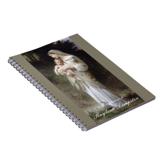 Begräbnis- Unschuld des Gast-Buch-| Mary Notizblock (Rechte Seite)