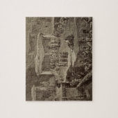 Begräbnis- Zeremonie in den Ruinen bei Akhaltchi, Puzzle (Vertikal)