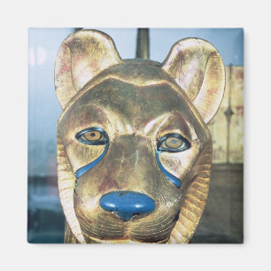 Begräbnisbedhead in Form eines Löwes Magnet