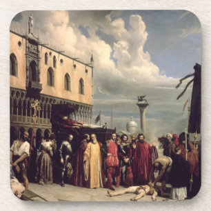 Begräbnisehren gegeben Titian, der in Venic starb Getränkeuntersetzer