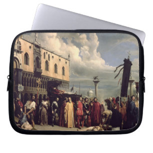 Begräbnisehren gegeben Titian, der in Venic starb Laptopschutzhülle