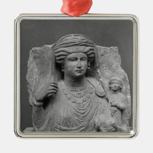 Begräbnisentlastung der Mutter und des Kindes von Silbernes Ornament