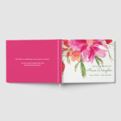 Begräbnisgastbuch | Florals 4 Gästebuch (Voll)