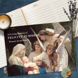 Begräbnisgastbuch | Mary Song of Angels 3 Gästebuch