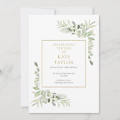 Begräbniskarte Ankündigung (Vorderseite)