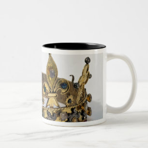 Begräbniskrone von Philippe von Frankreich 1404 Zweifarbige Tasse