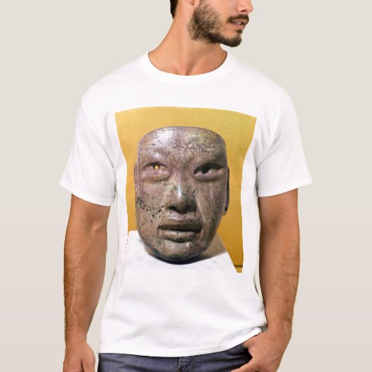Begräbnismaske, Olmec, von Mexiko T-Shirt (Vorderseite)