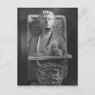 Begräbnisrelief von Athen, aus Palmyra Postkarte