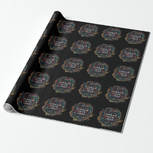 Begreifen Sie Ihr Chaos Geschenkpapier