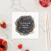 Begreifen Sie Ihr Chaos Serviette (Beispiel)