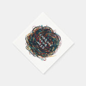 Begreifen Sie Ihr Chaos Serviette (Ecke)