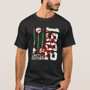 BEGRENZTE AUSGABE 1982 DARTS 40. GEBURTSTAG T-Shirt