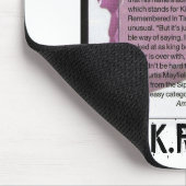 Begrenzte Ausgabe großes K.R.I.T. Mousepads (Ecke)