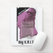 Begrenzte Ausgabe großes K.R.I.T. Mousepads (Mit Mouse)