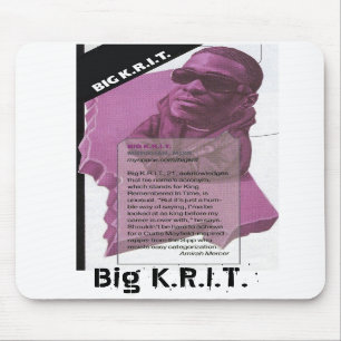 Begrenzte Ausgabe großes K.R.I.T. Mousepads