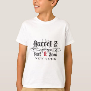 Begrenzte Brandung u. Schnee New York des Fass-X T-Shirt