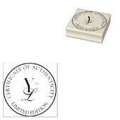 Begrenzte Briefmarke für Echtheitslogos Gummistempel (Stempel)