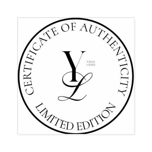 Begrenzte Briefmarke für Echtheitslogos Gummistempel (Prägung)