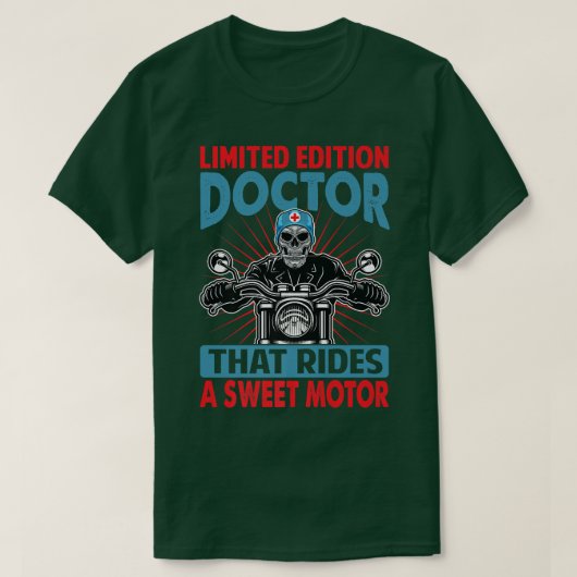 Begrenzte Edition Doktor, der einen süßen Motor fä T-Shirt (Design vorne)