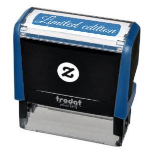 BEGRENZTE EDITION RUBBER-BRIEFMARKE PERMASTEMPEL